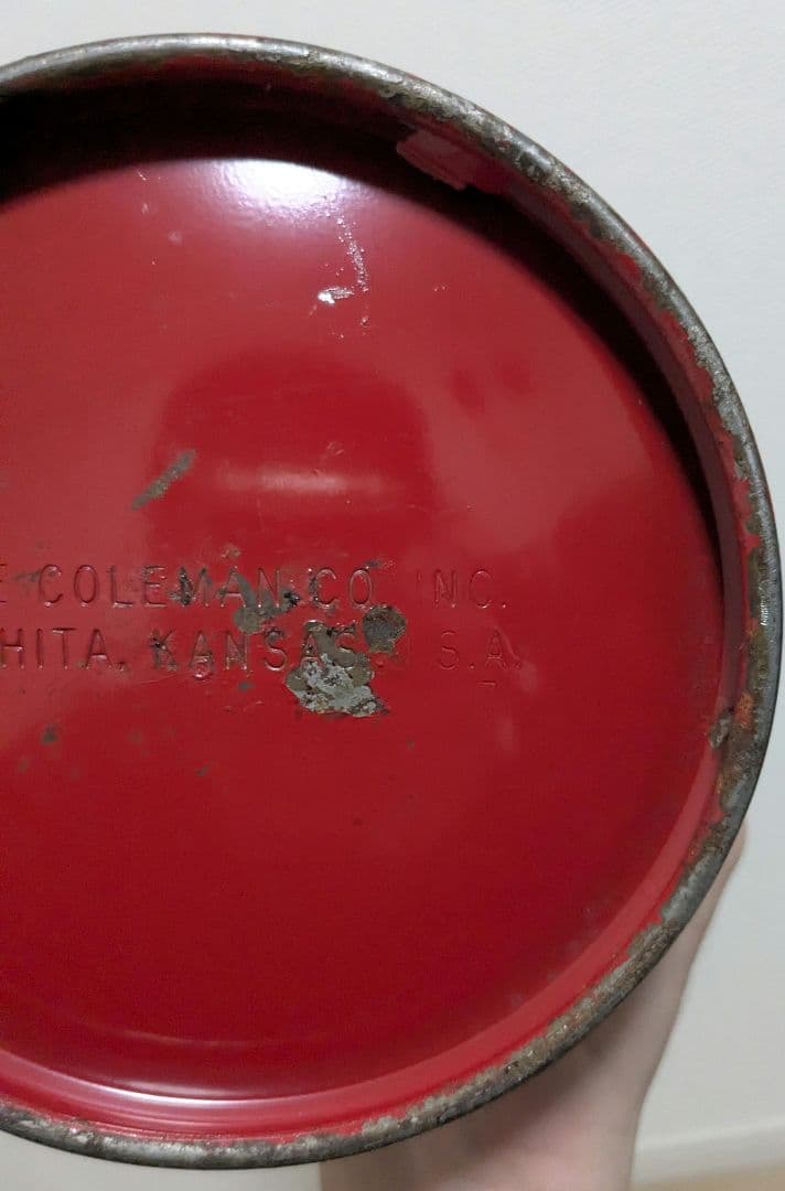 Coleman コールマン 200A 1971年11月製 ランタン ケース付