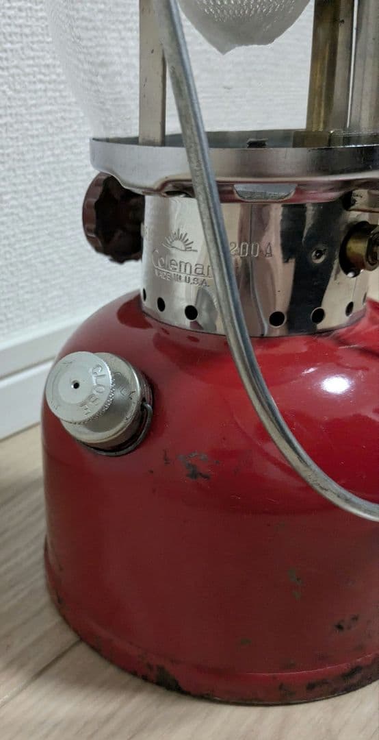 Coleman コールマン 200A 1971年11月製 ランタン ケース付