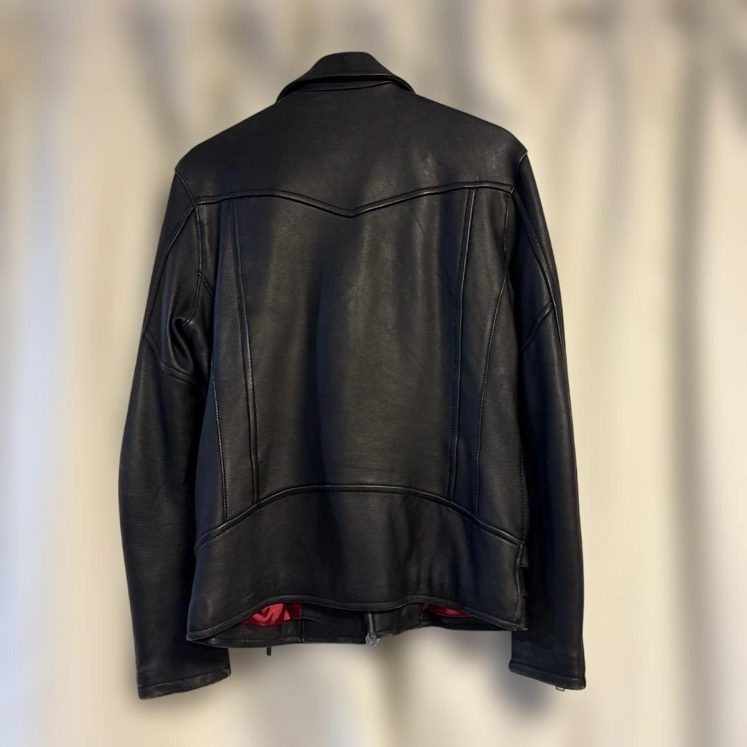 JACKROSE レザーダブルライダースライトニングジャケット サイズ4