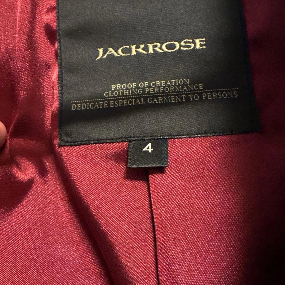 JACKROSE レザーダブルライダースライトニングジャケット サイズ4