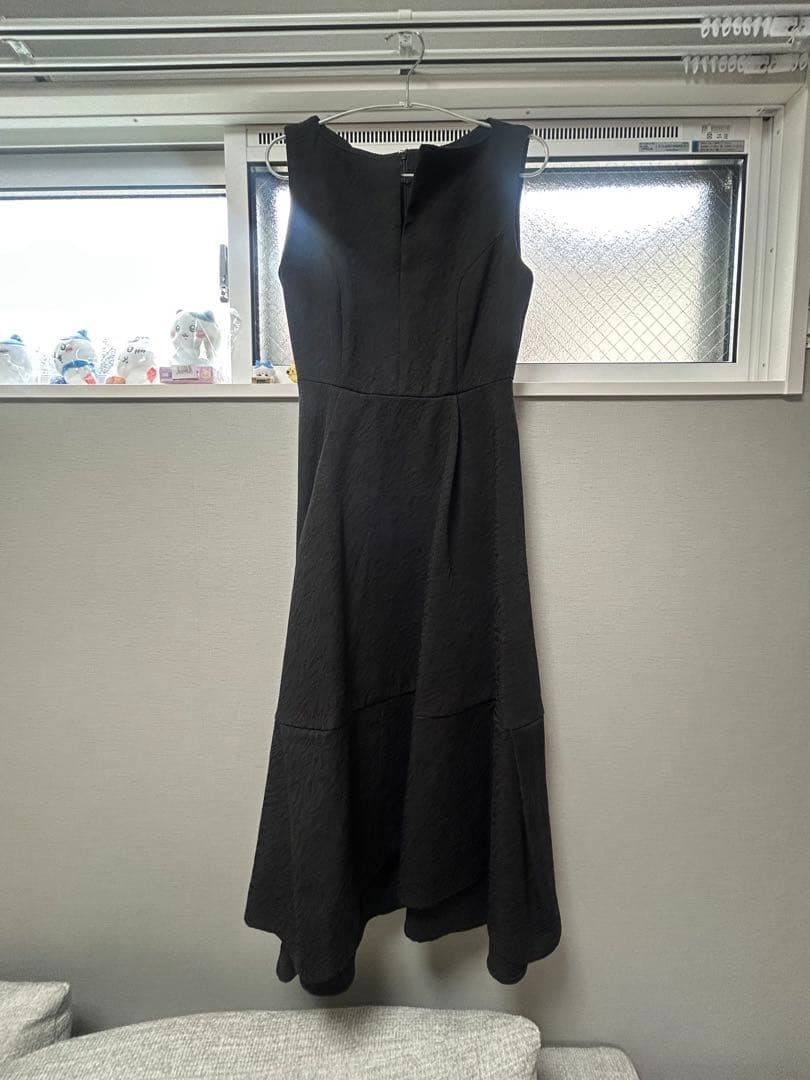 留鳥※10cm丈詰め Keyneck Jacquard Dress