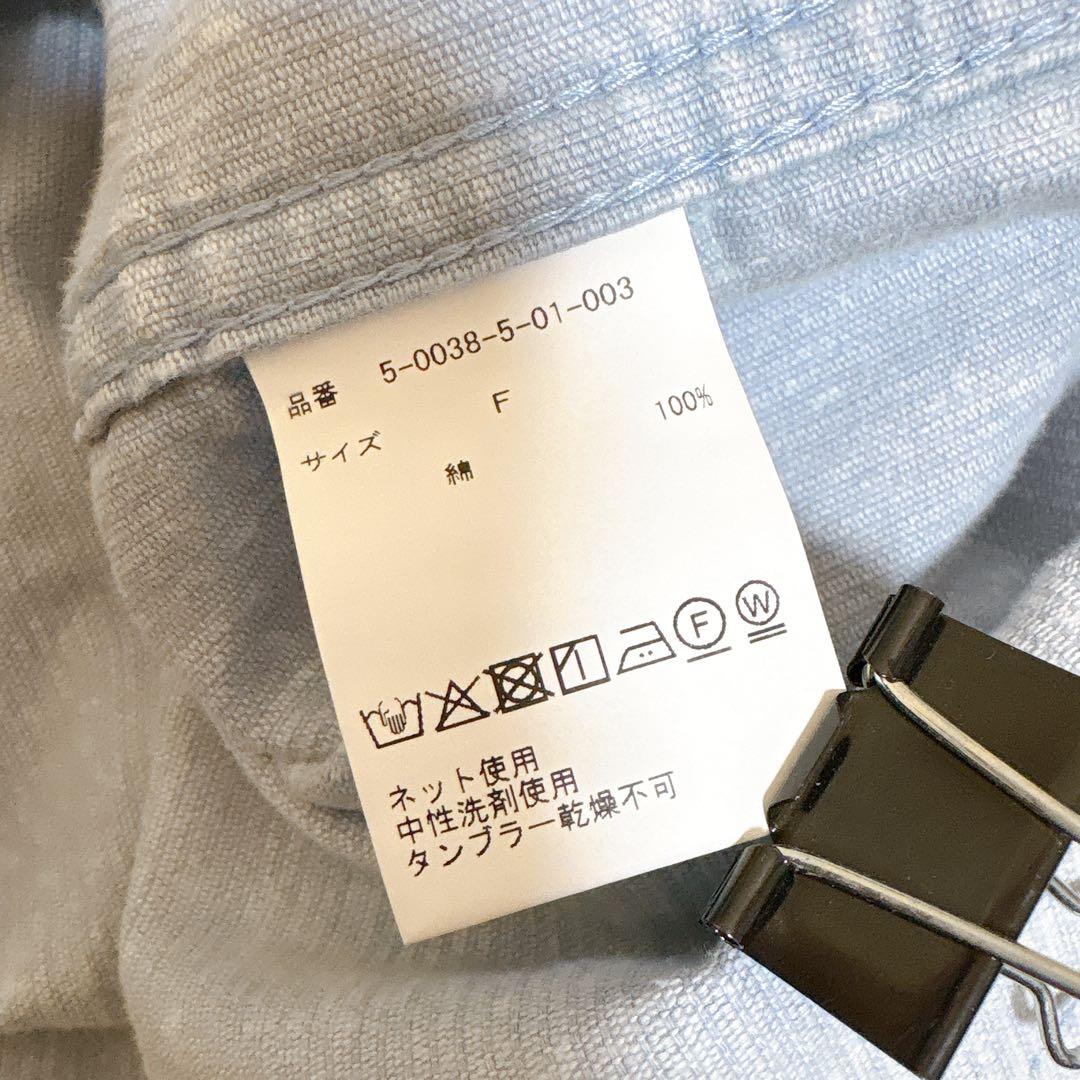 美品 NOLLEY'S RM denim 硫化染コーデュロイシャツジャケット
