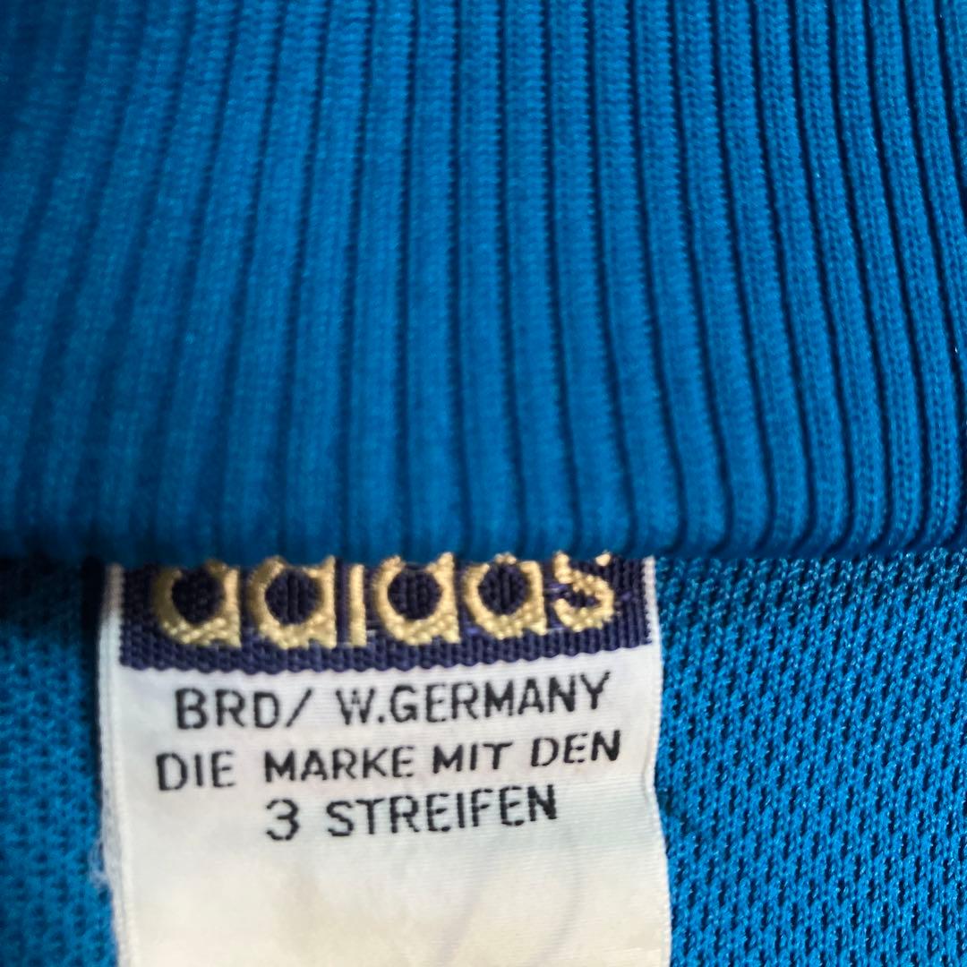 【ビンテージ希少】adidas ジャージ 上着　XL デサント製 西ドイツ