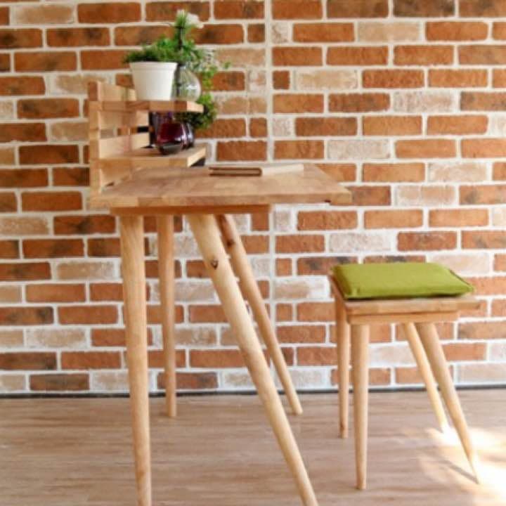 値下げしました！デスクチェアセット★机★椅子★北欧★木製★シンプル★オシャレ★