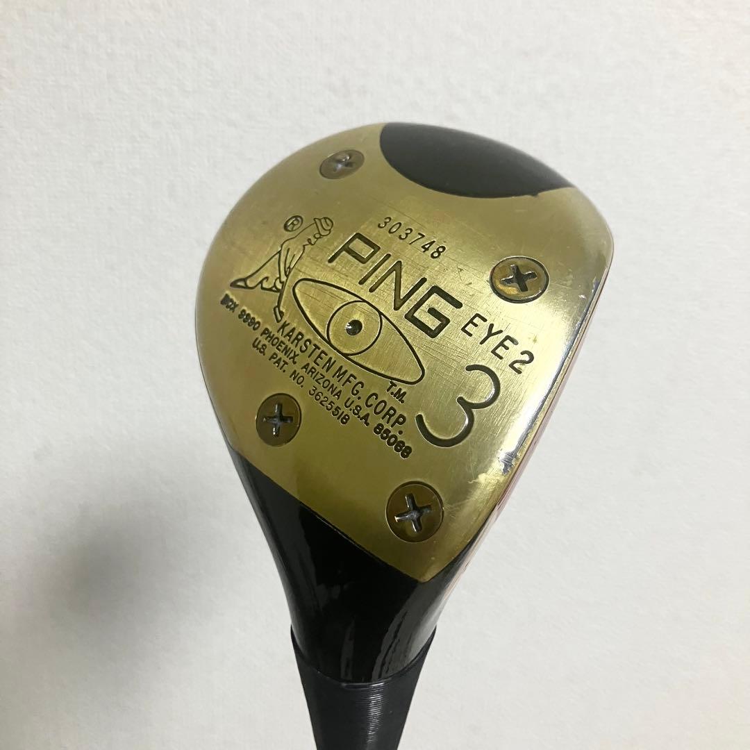 【レア/良品】グリップ新品/PING EYE2 ピン フェアウェイウッド3w
