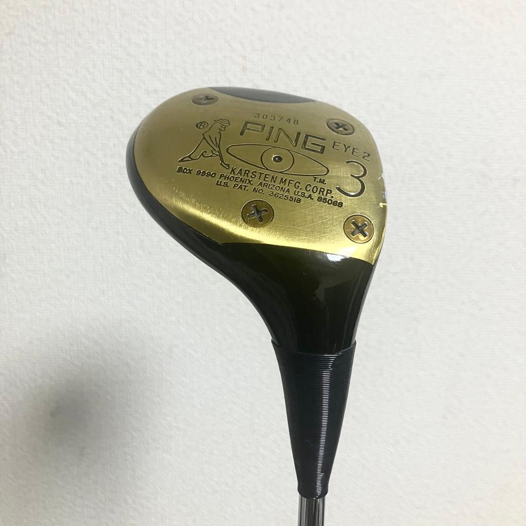 【レア/良品】グリップ新品/PING EYE2 ピン フェアウェイウッド3w
