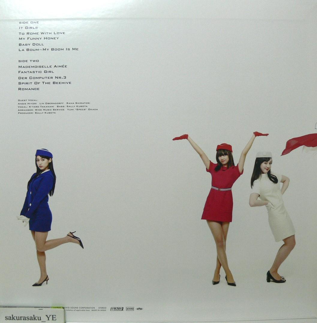 未使用品 レコード LP　Wink Music Service　It Girls