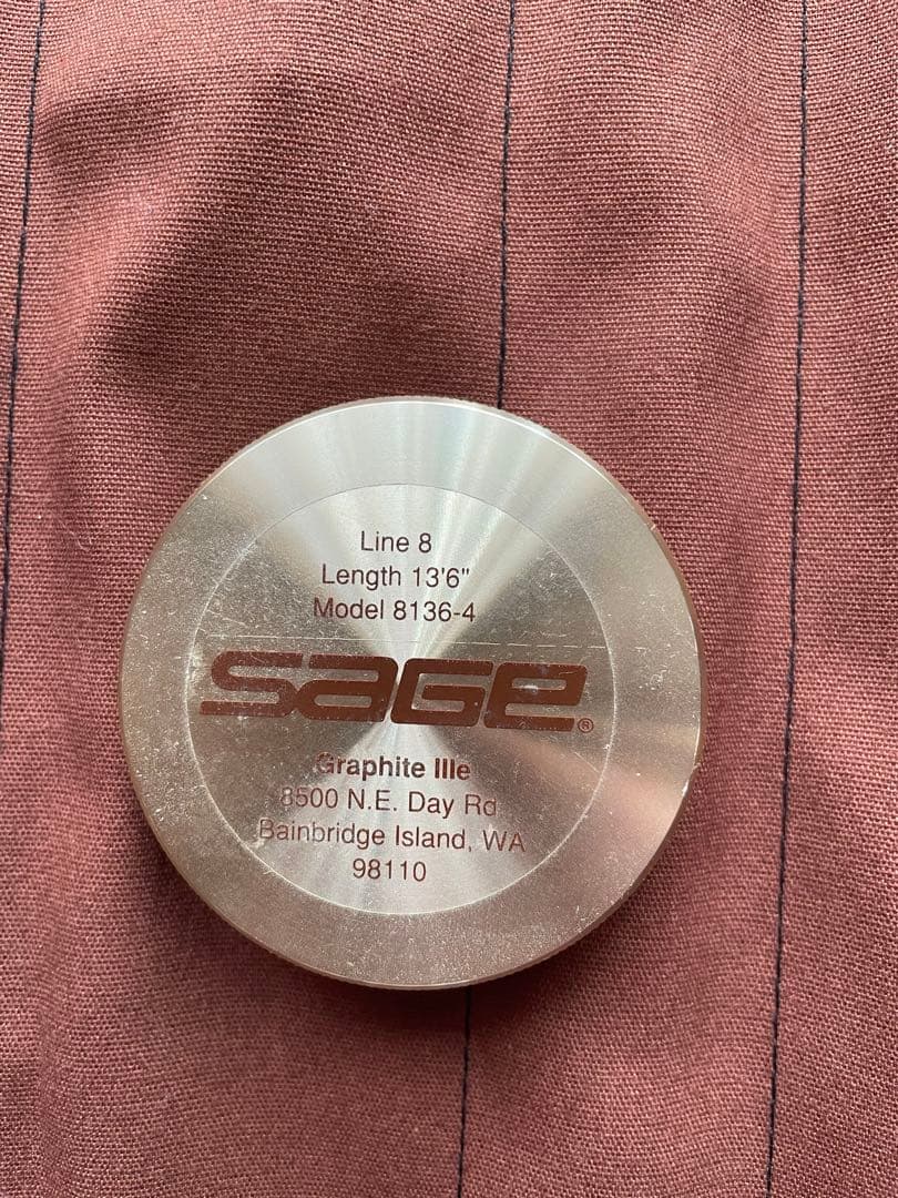 sage グラファイトⅢe 13.6ft8番