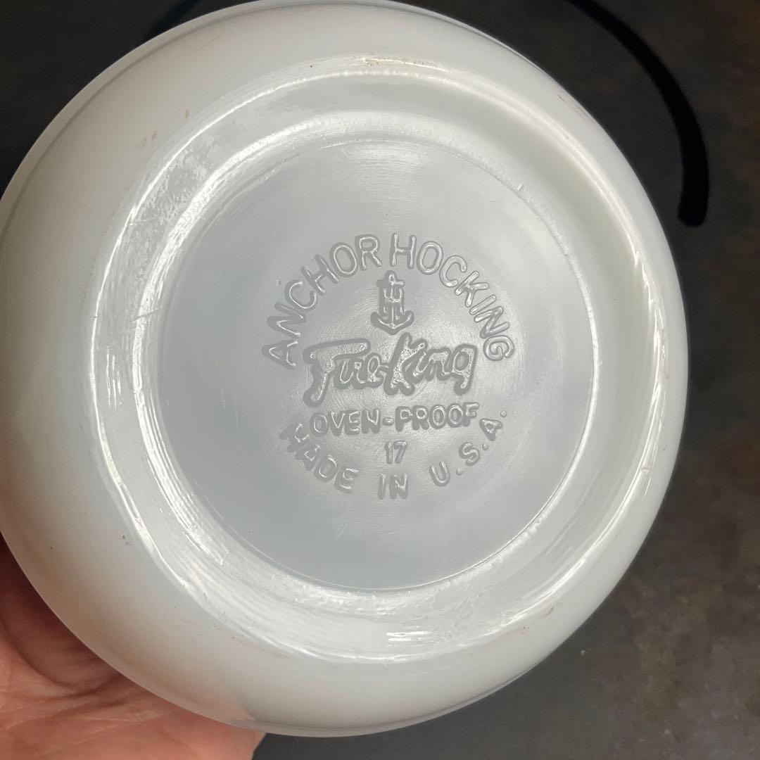 【極美品】ファイヤーキング スヌーピー スイーツボウル e069