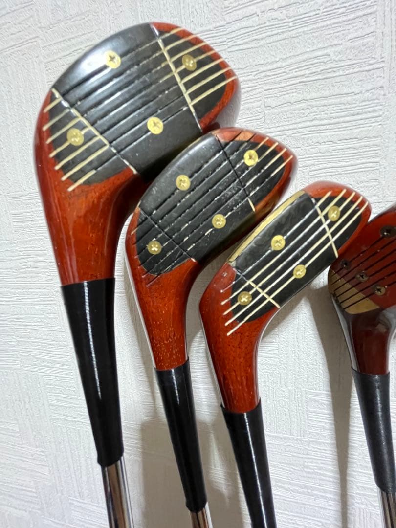 激レア！美品！ミズノ　ＭＩＺＵＮＯ　ＭＳ-801等高級パシモンウッド８本セット