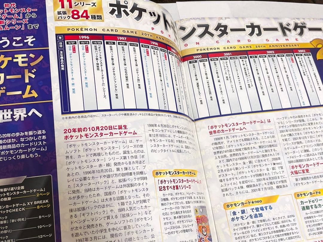 ポケモンカードゲーム20TH ANNIVERSARY BOOK