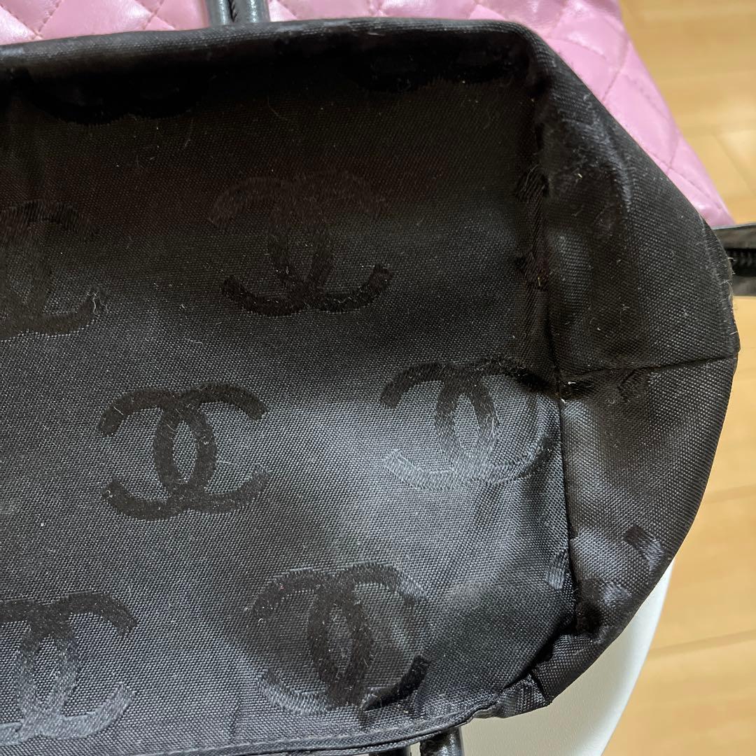 最終値下げ CHANEL シャネル ココマーク カンボンライン トートバック