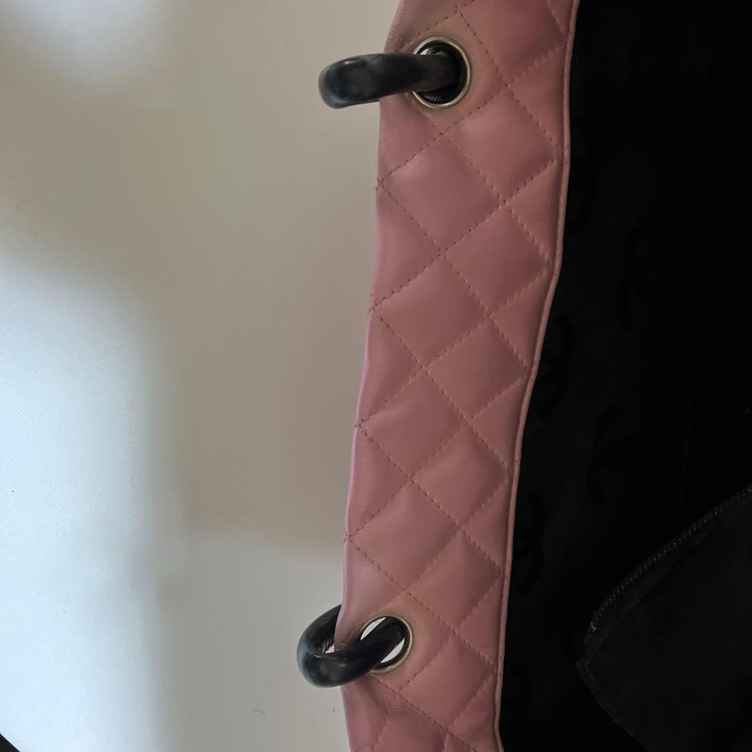 最終値下げ CHANEL シャネル ココマーク カンボンライン トートバック