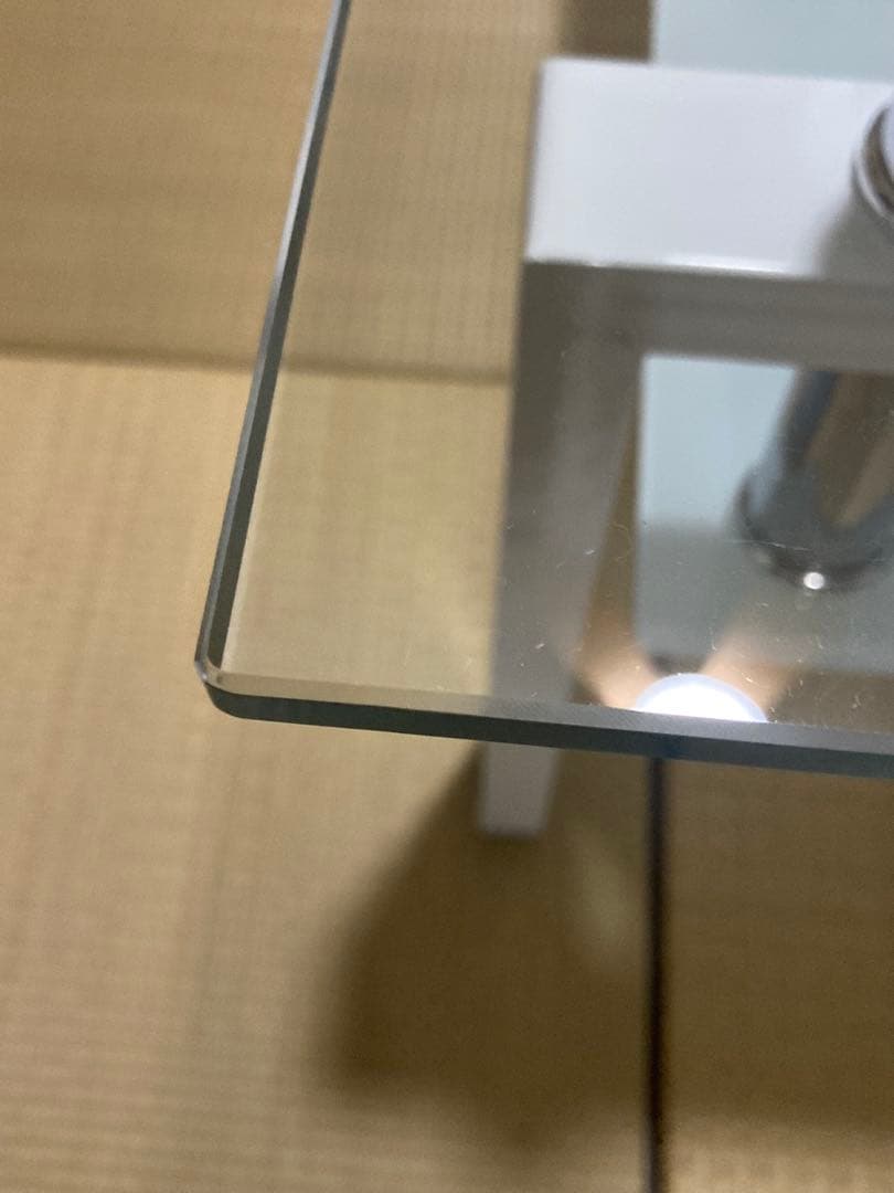 TEMPERED GLASS ガラステーブル【直接お引き渡しは1,980円】