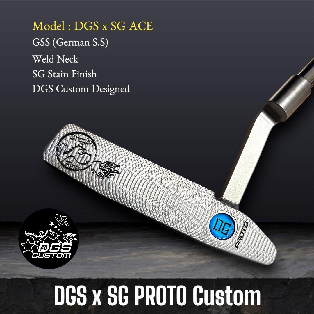 GSSヘッド標準★DGSxSG カスタム プロト スタイル カスタムパター
