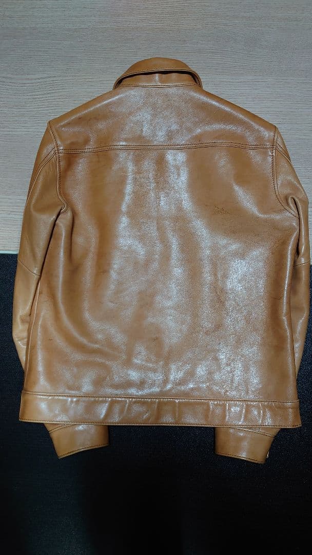 ☆y2leather 　柿渋 　　大戦モデル　KB-140-T 　size38
