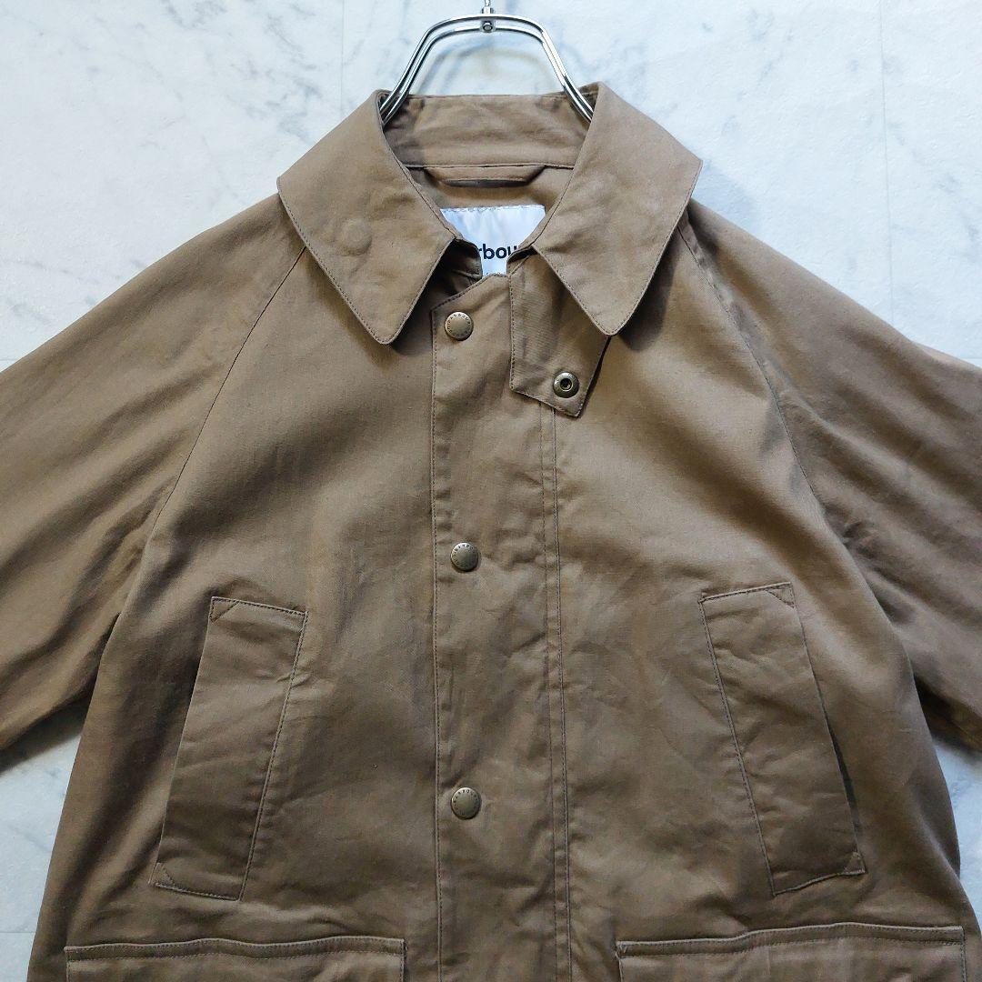 バブアー Barbour ノンワックスジャケット 8 コットンリネン
