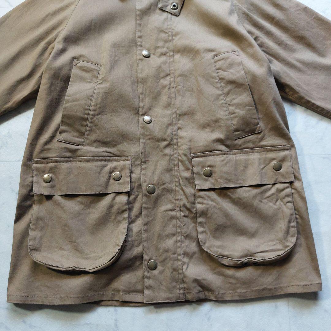 バブアー Barbour ノンワックスジャケット 8 コットンリネン