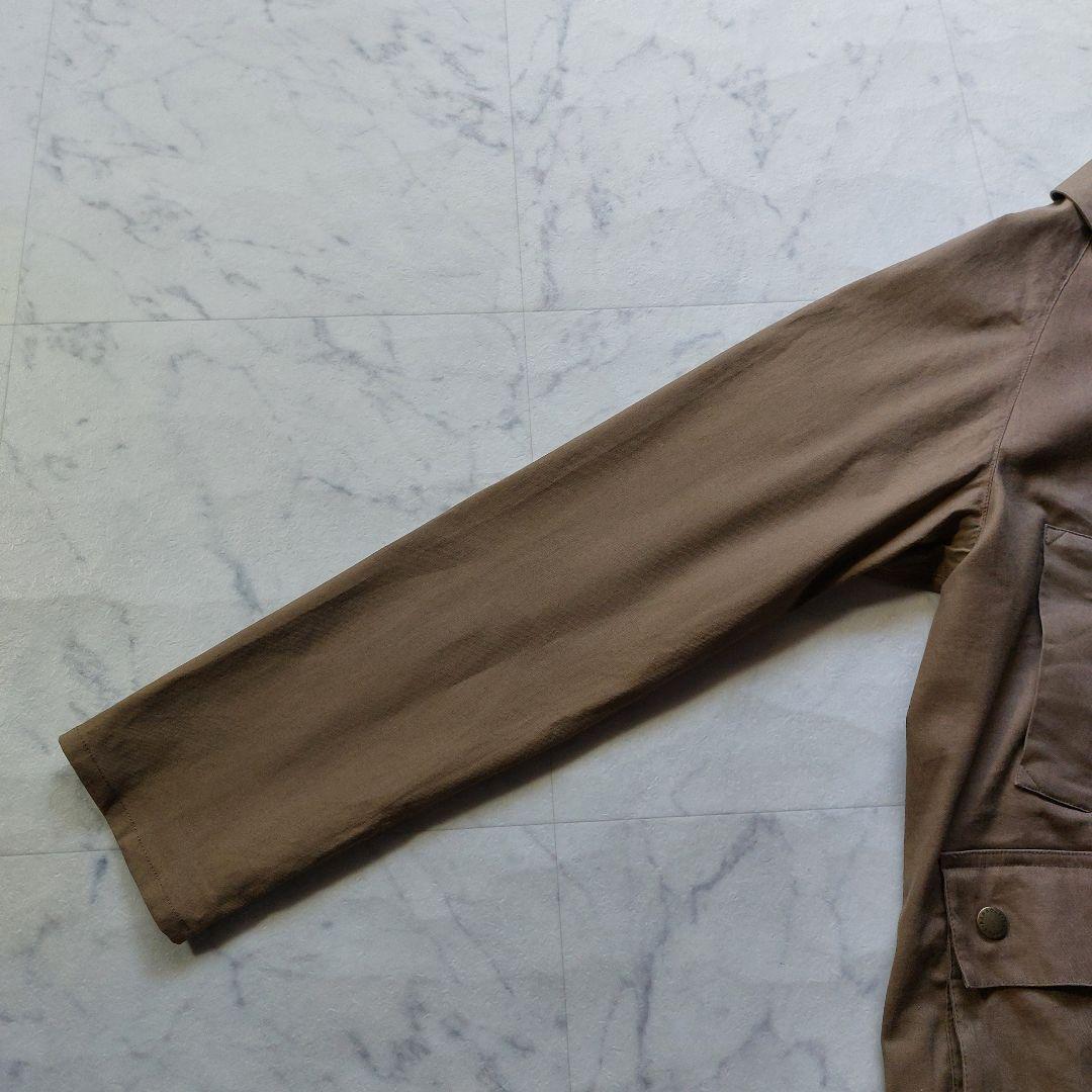 バブアー Barbour ノンワックスジャケット 8 コットンリネン