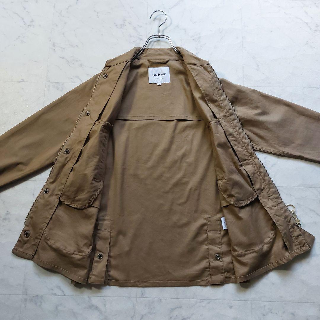 バブアー Barbour ノンワックスジャケット 8 コットンリネン
