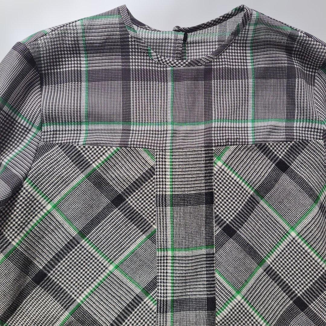 今季美品●スタンブリー●シアーコンビネーションパターンドレス52800円ルフィル
