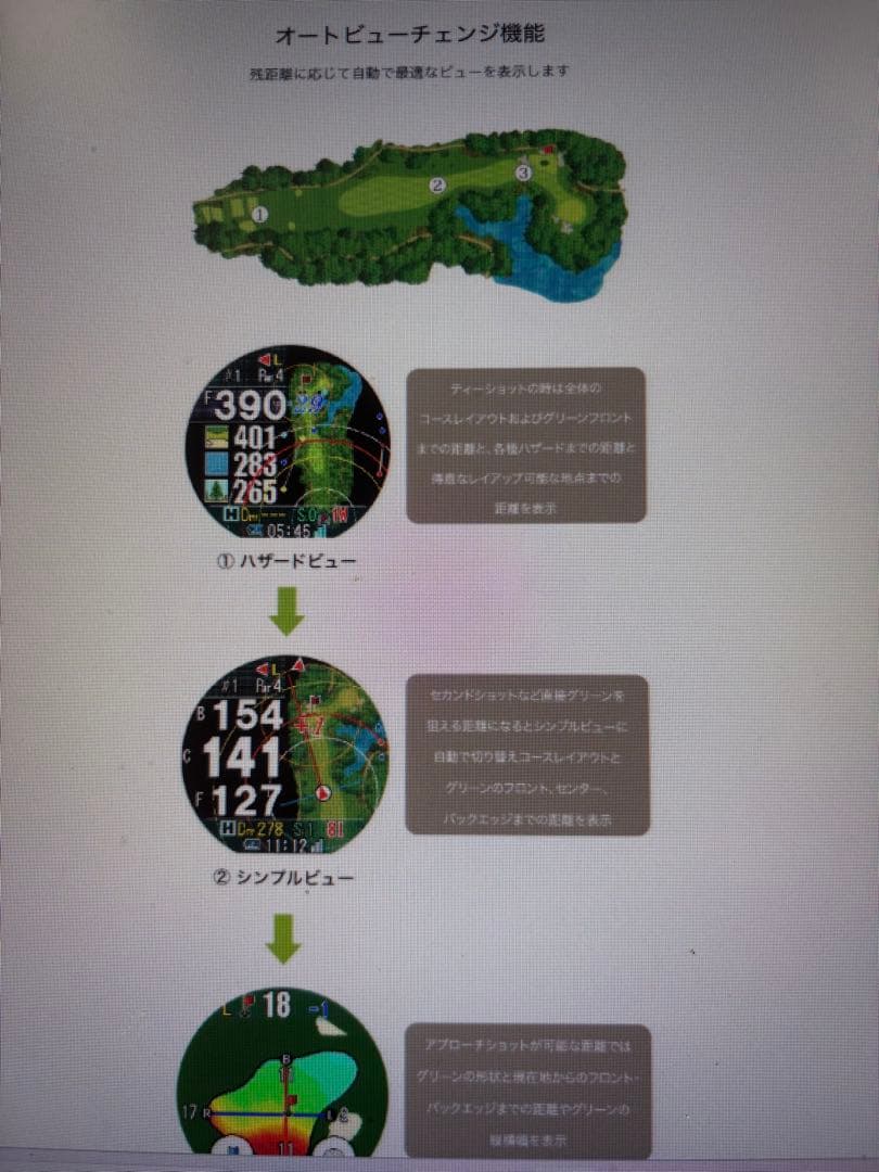 ShotNavi INFINITY Touch GPSウォッチ　2024モデル