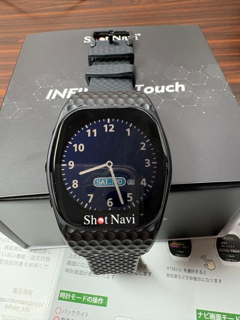ShotNavi INFINITY Touch GPSウォッチ　2024モデル