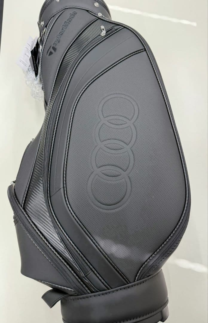 TaylorMade ゴルフバッグ ブラック Audiロゴ テーラーメイド 新品