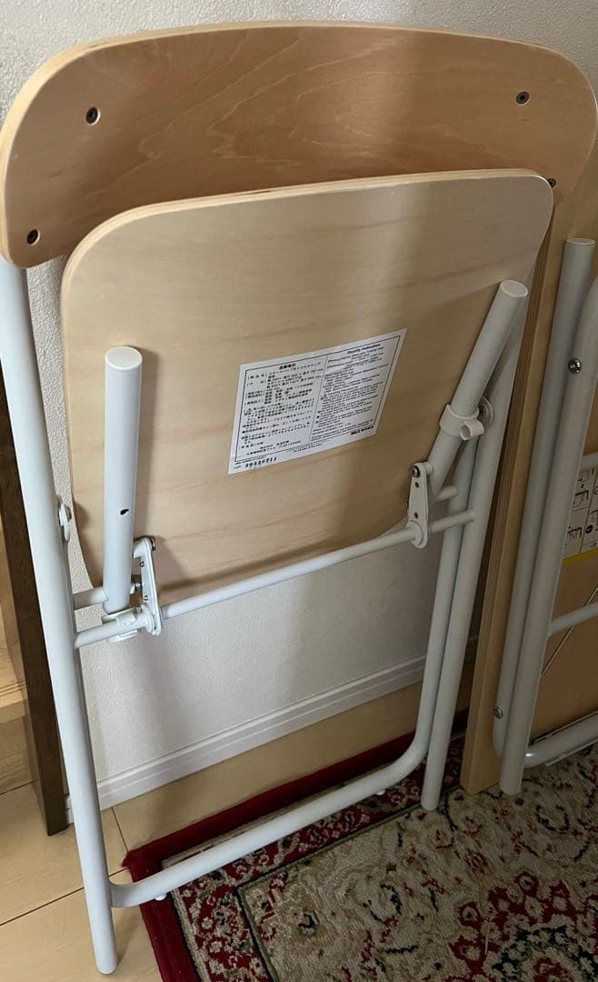 無印良品 折りたたみテーブル 折りたたみパイプチェア