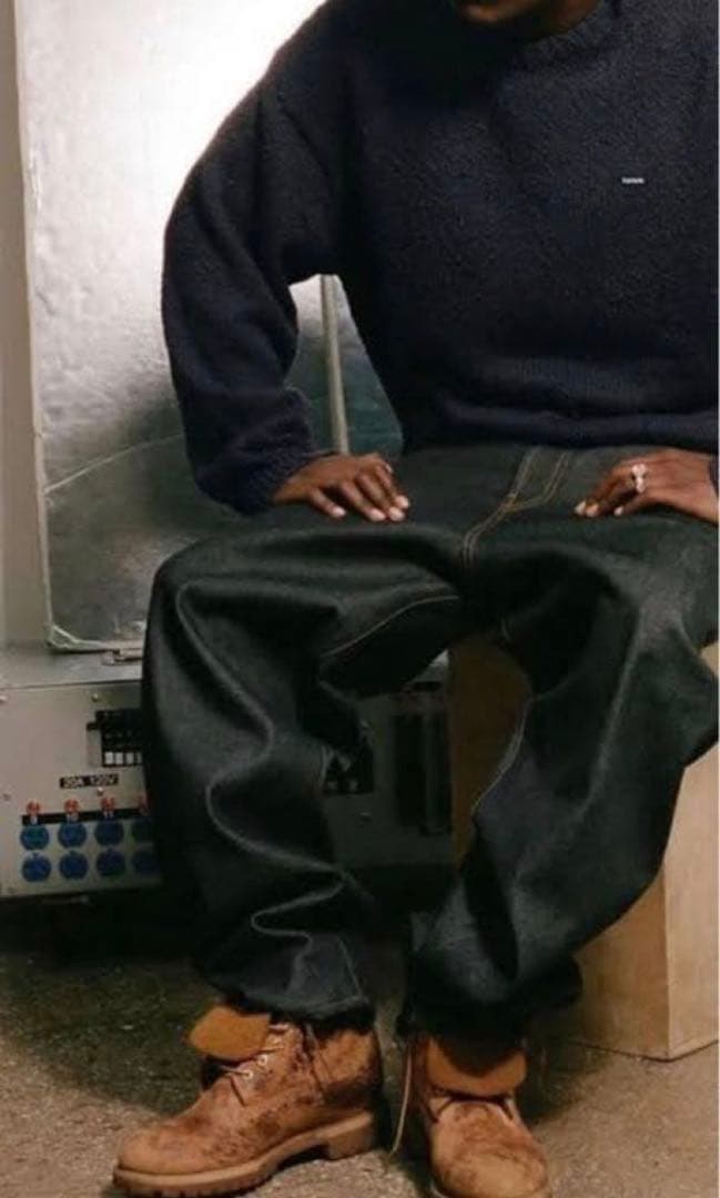 パンツ Supreme Rigid Baggy Selvedge Jean