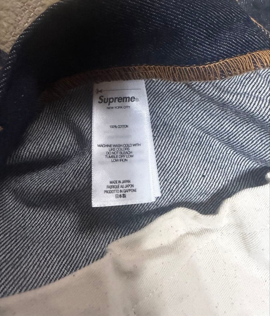 パンツ Supreme Rigid Baggy Selvedge Jean