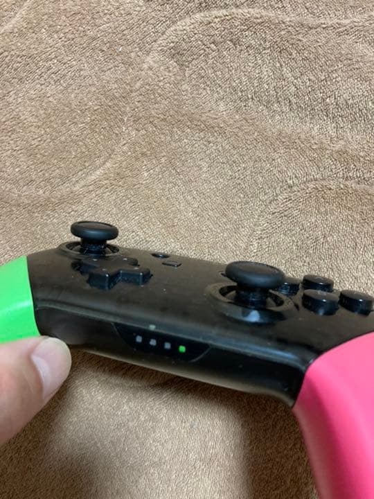 『ジャンク品』Switchプロコントローラー　プロコン　スプラトゥーン2