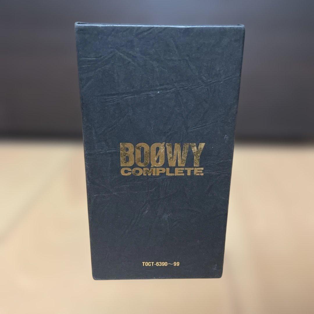 美品　初回限定版　BOOWY COMPLETE BOφWY　コンプリート