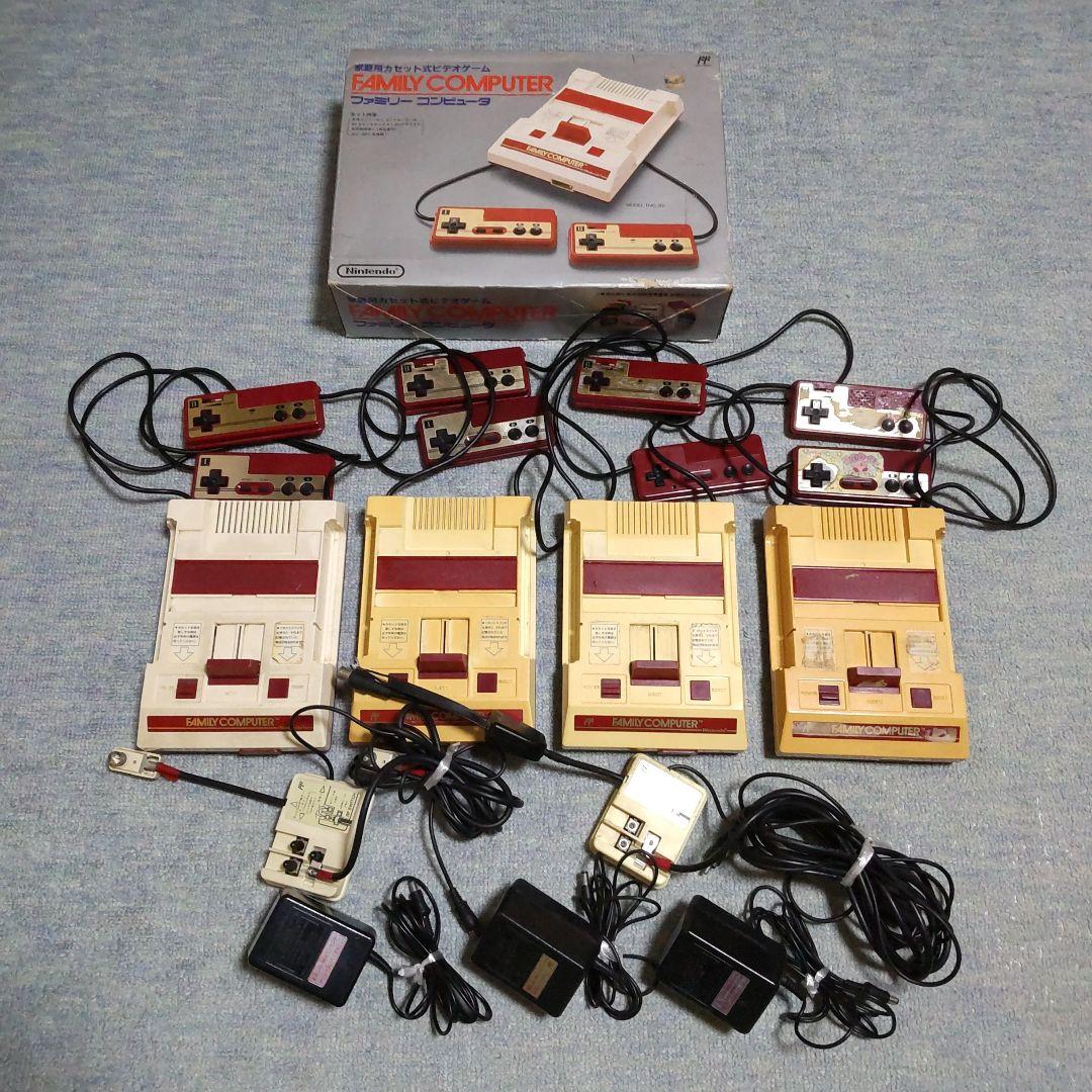 Nintendo ファミリーコンピュータとゲームソフト(ジャンク品)