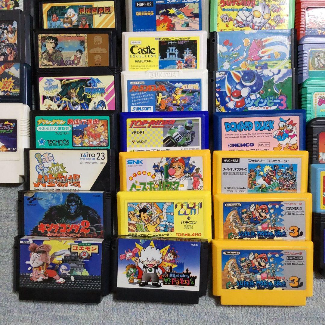 Nintendo ファミリーコンピュータとゲームソフト(ジャンク品)