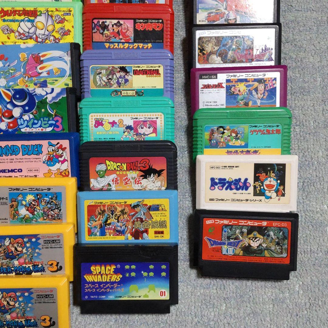 Nintendo ファミリーコンピュータとゲームソフト(ジャンク品)