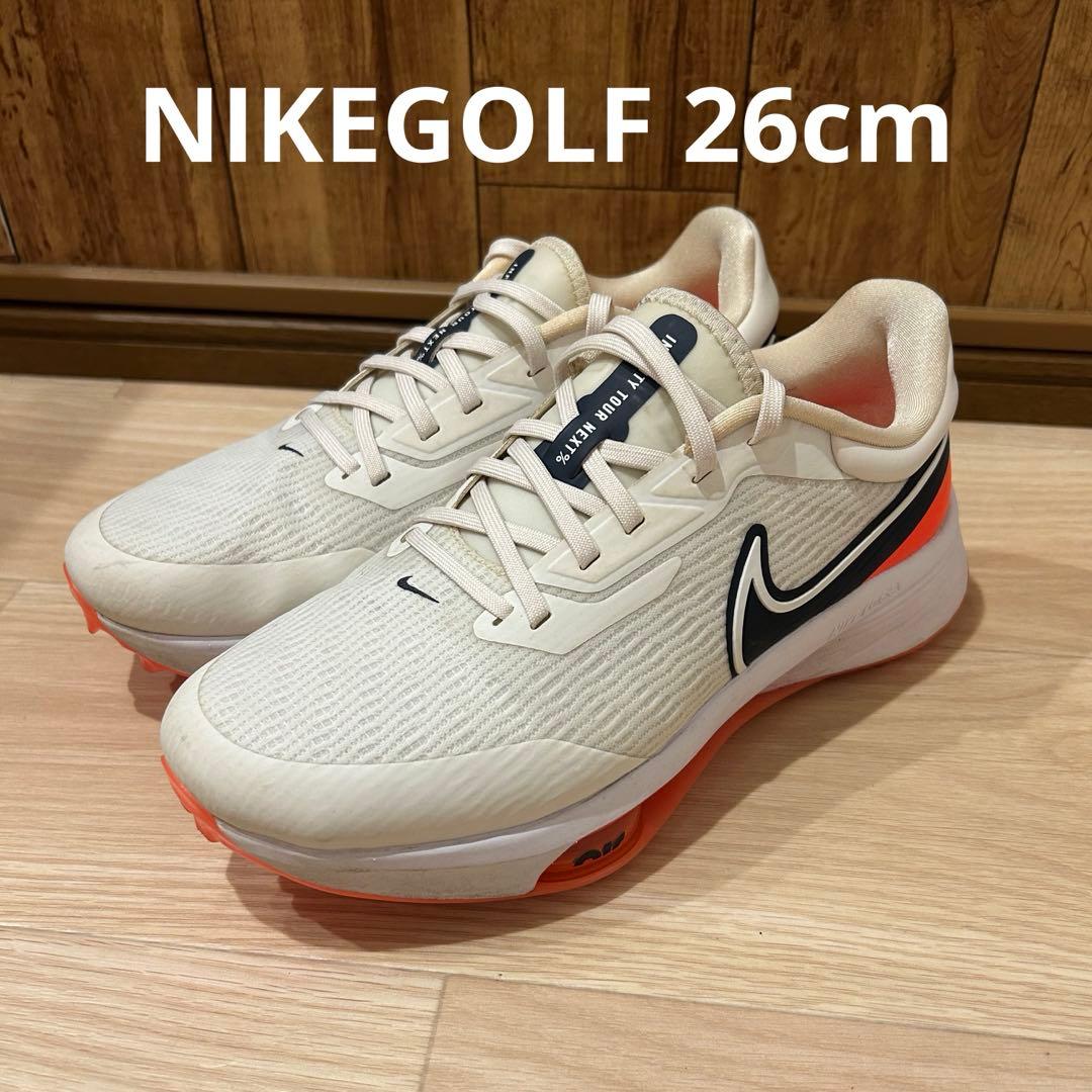 【美品】NIKE GOLF DM8446-041 ナイキ　ゴルフシューズ