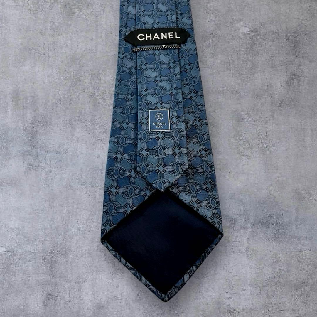 世界最高峰　CHANELシャネル CCココマーク ネクタイ
