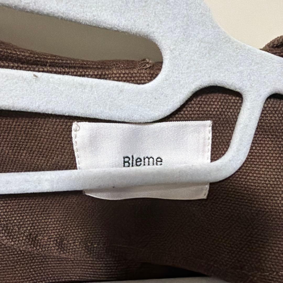 bleme ファイヤーマンジャケット ブラウン L