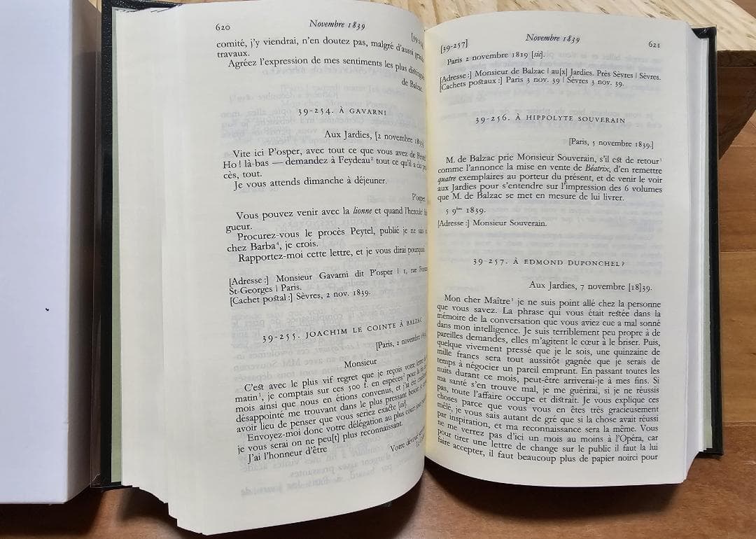 仏語洋書　バルザック書簡集２　プレイヤード叢書