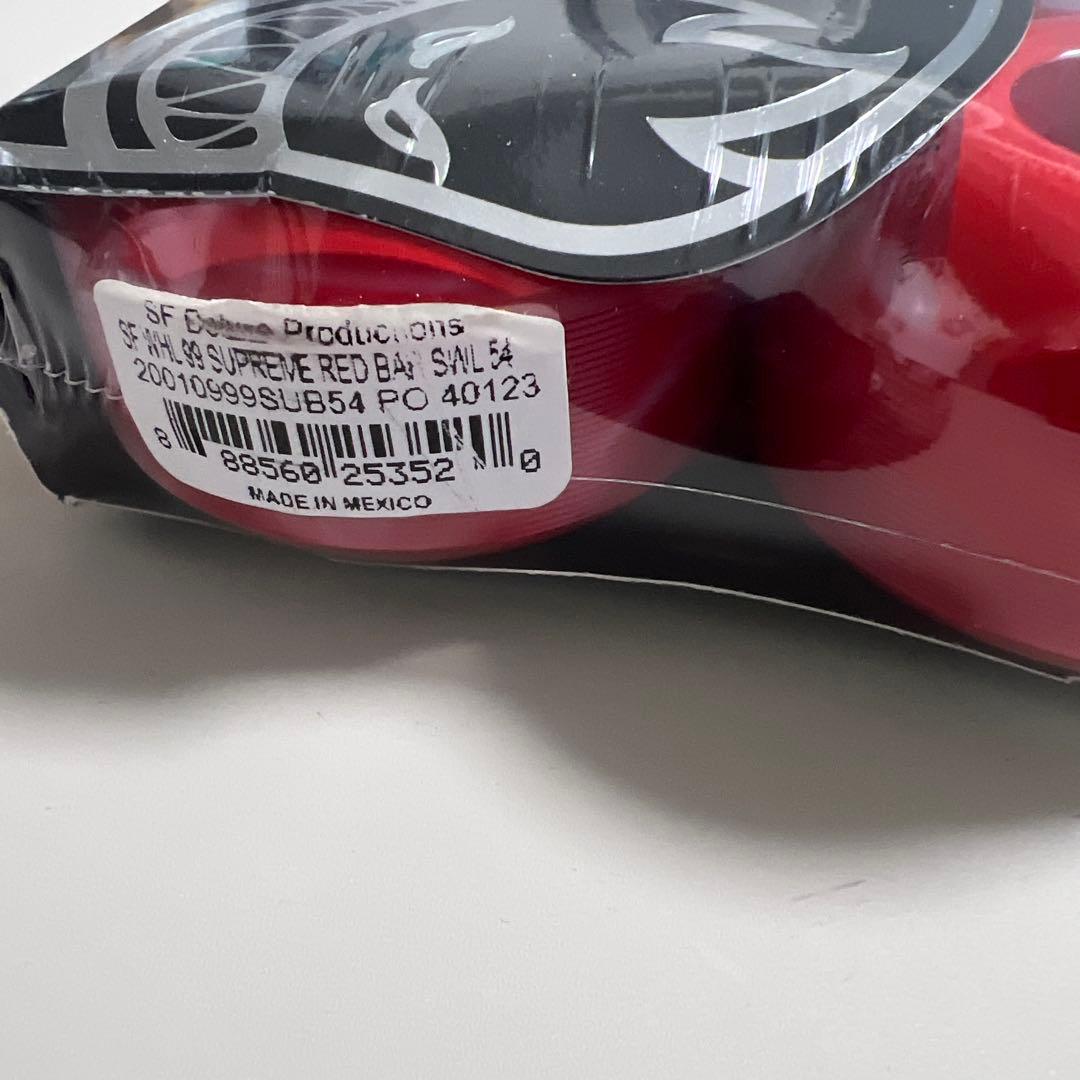 Supreme SPITFIRE 99A ウィール 54mm【未開封】