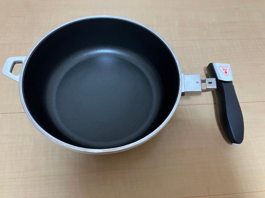 アサヒ軽金属　オールパンゼロ　M-1389 24㎝ 蓋付き　片手鍋