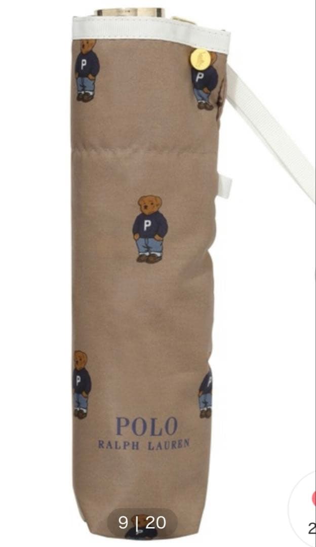 POLO RALPH LAUREN♡折りたたみ傘　”POLO BEAR ツイル”