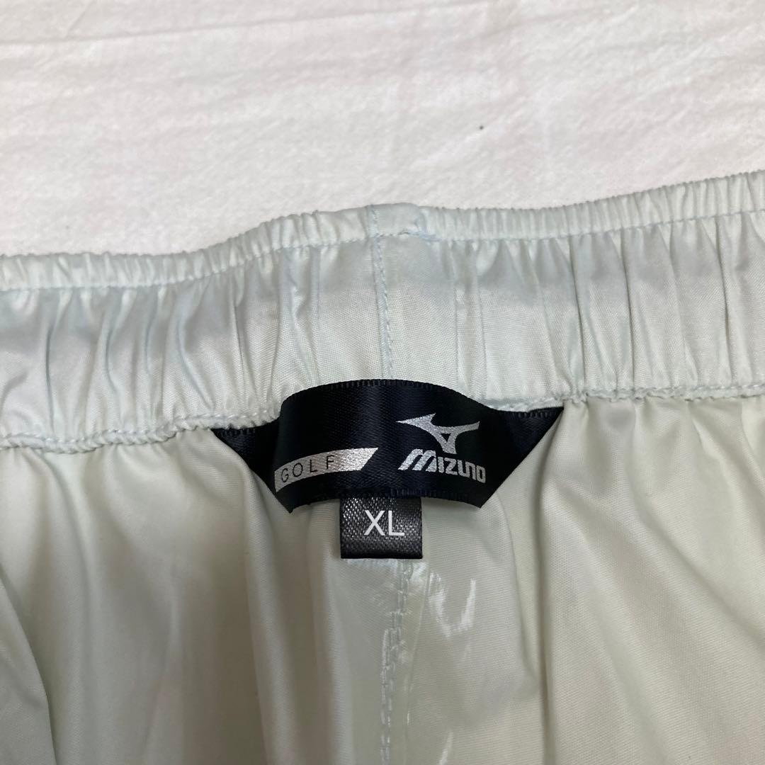 mizuno golf レインウェア セットアップ上下 XLサイズ オフホワイト