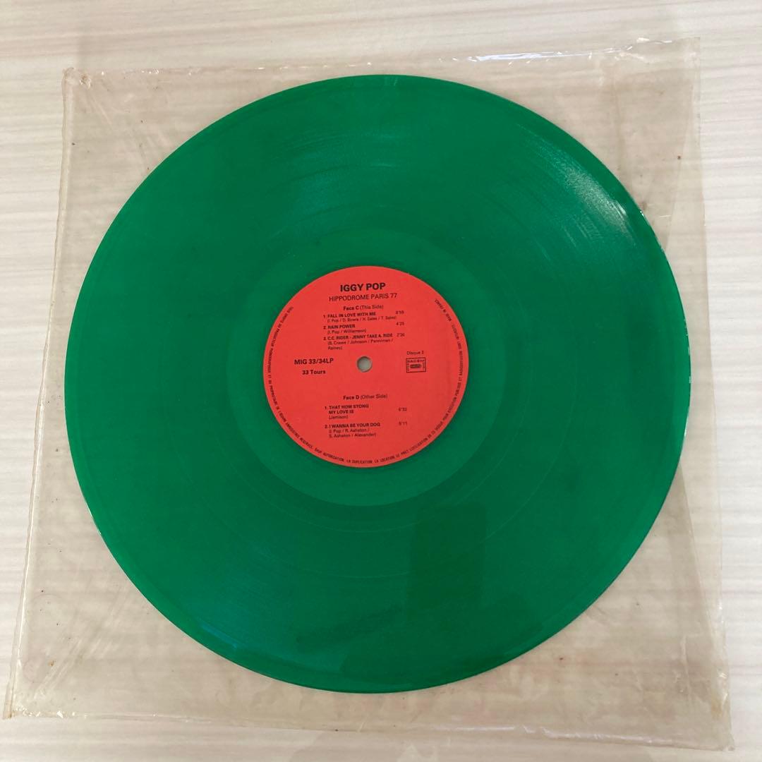 Iggy Pop - Hippodrome 77 レコード