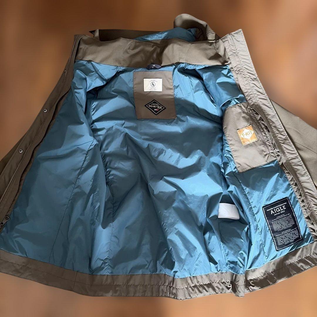 【極美品】　エーグル AIGLE ゴアテックス　ハーフコート　ジャケット