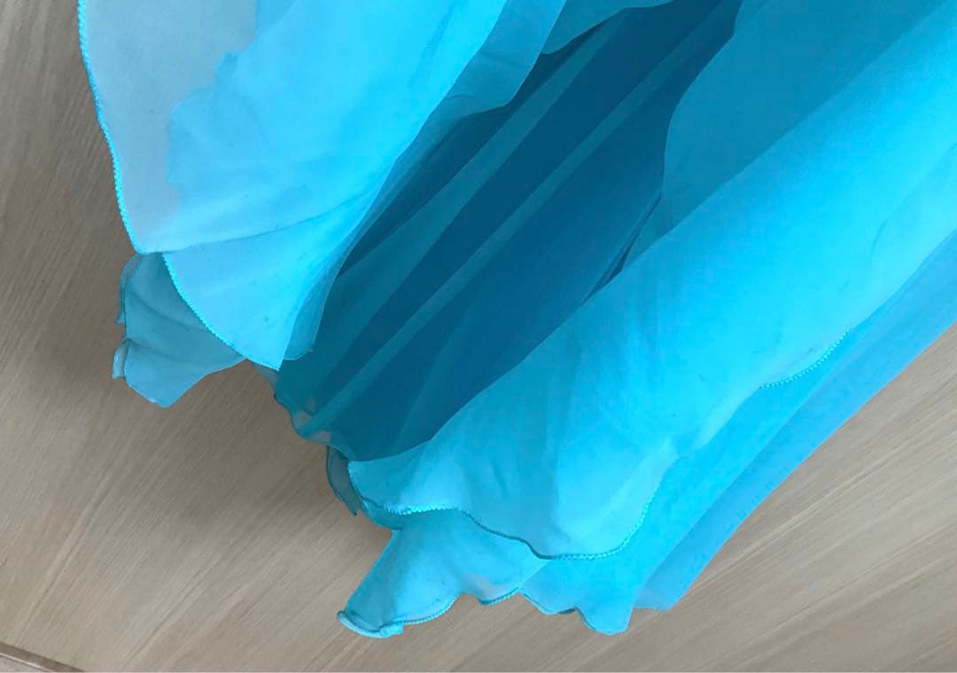 美品　タカダンス　社交ダンススタンダードドレス　豪華なスワロフスキー　競技用