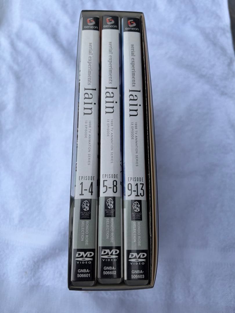 lain シリアルエクスペリメンツレイン DVD ボックス