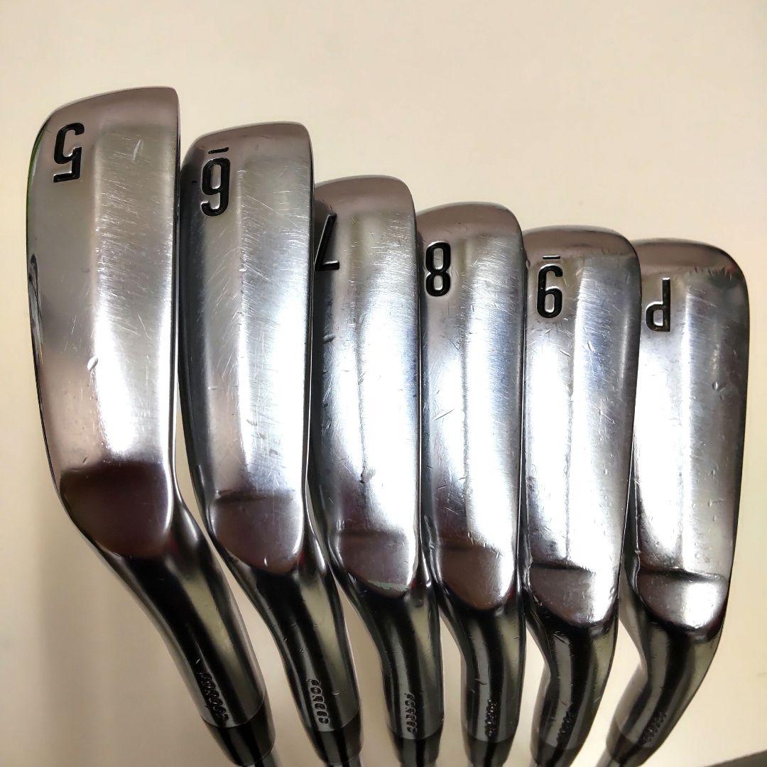 中古人気品！ダンロップ スリクソン ZX-5 アイアン 6本(5-p) 純正NS
