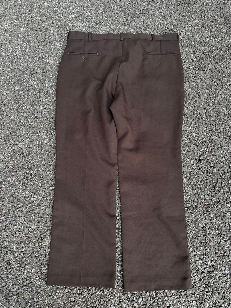 70s スラックス vintage USA製 極太